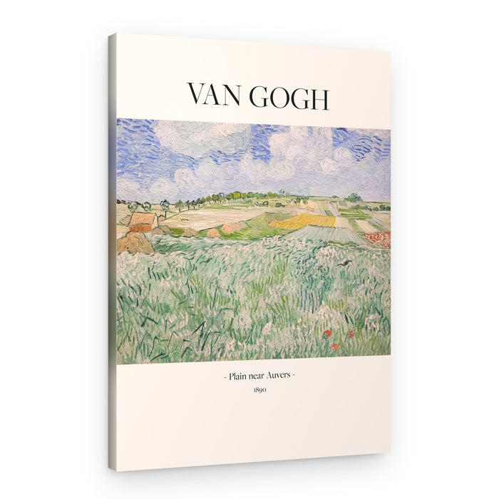 Plain Near Auvers – Canvas Print