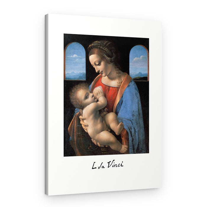 Madonna Litta (mid 1490s) – Canvas Print