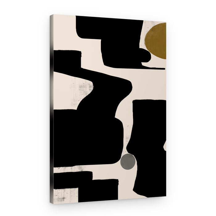 Curves and Shadows – Canvas Print