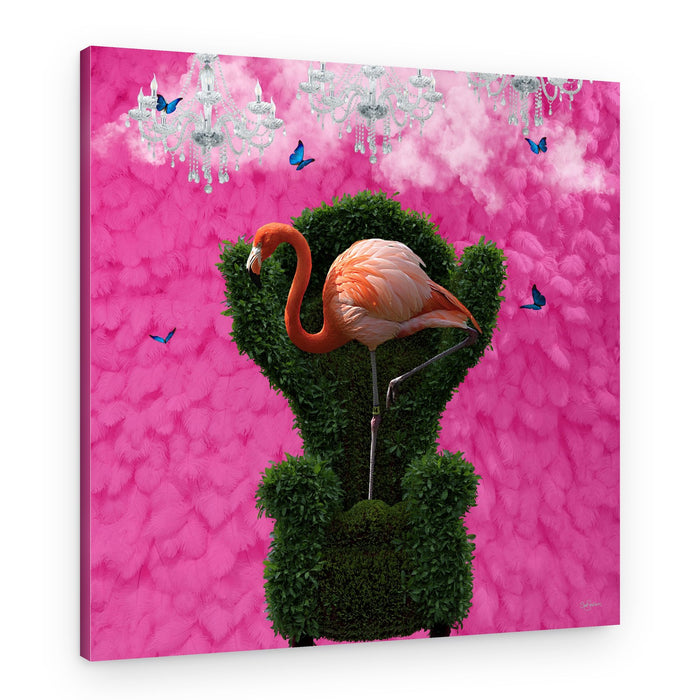 Pink Flamingo Fantasy – Canvas Print