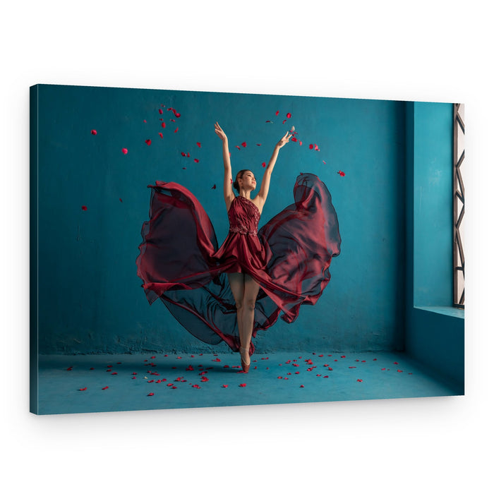 Dancing Petals – Canvas Print