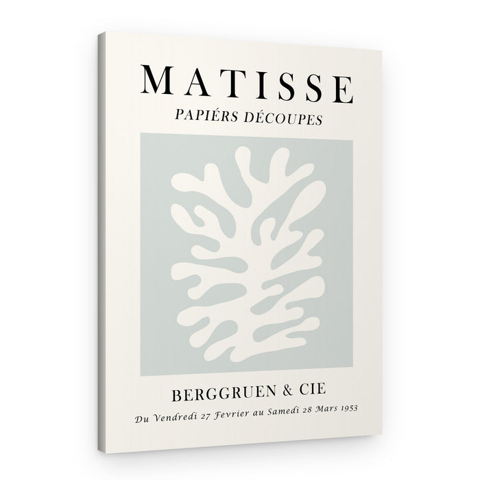 Modern Organic Silhouette – Canvas Print