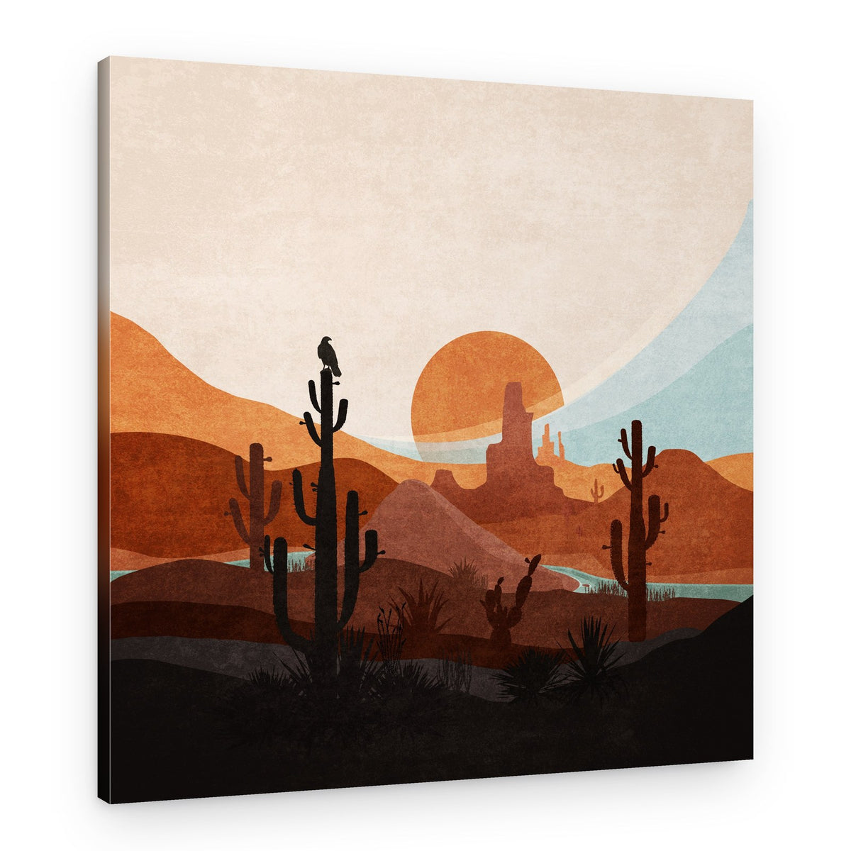 Desert Sunscape – Canvas Print