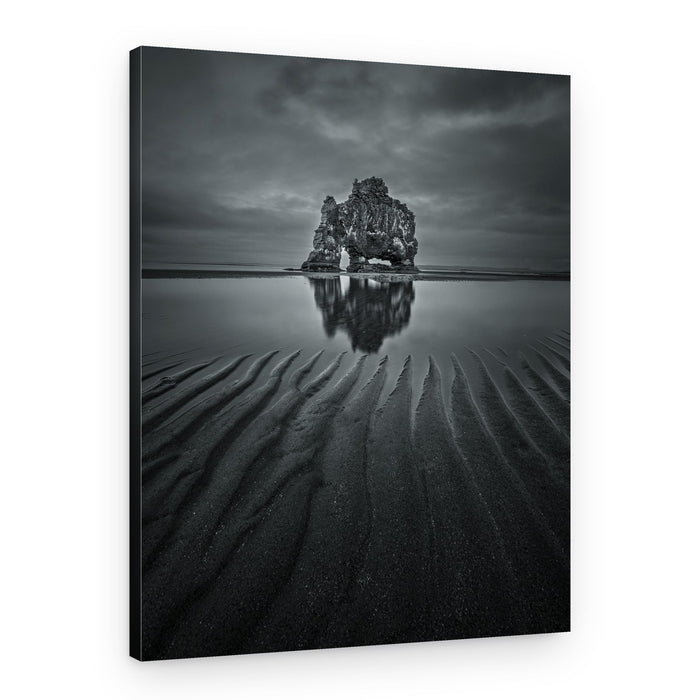 Majestic Sea Stack Reflection – Canvas Print