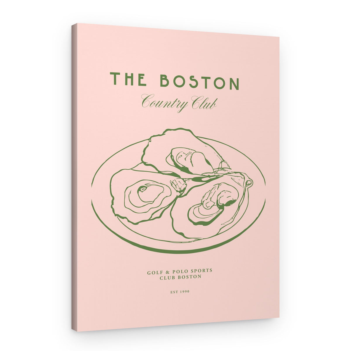 Oyster Elegance – Canvas Print