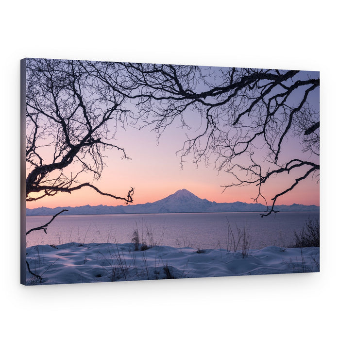Alaskan Volcanoe – Canvas Print
