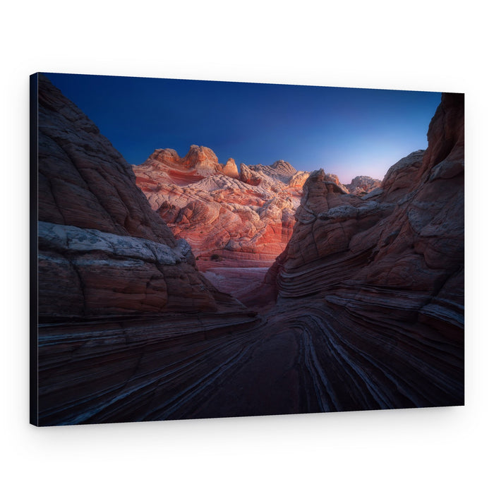 Red Rock Canyon Twilight – Canvas Print