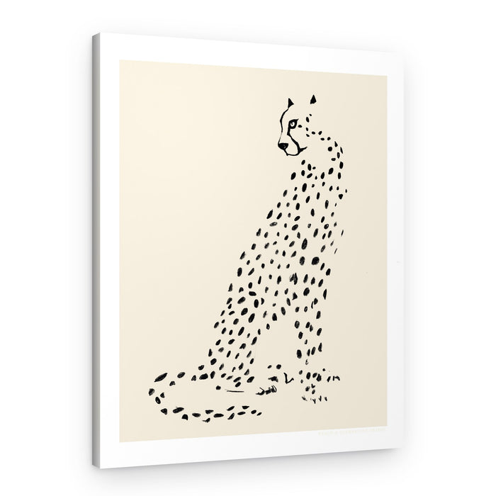 Pandc Leopard – Canvas Print