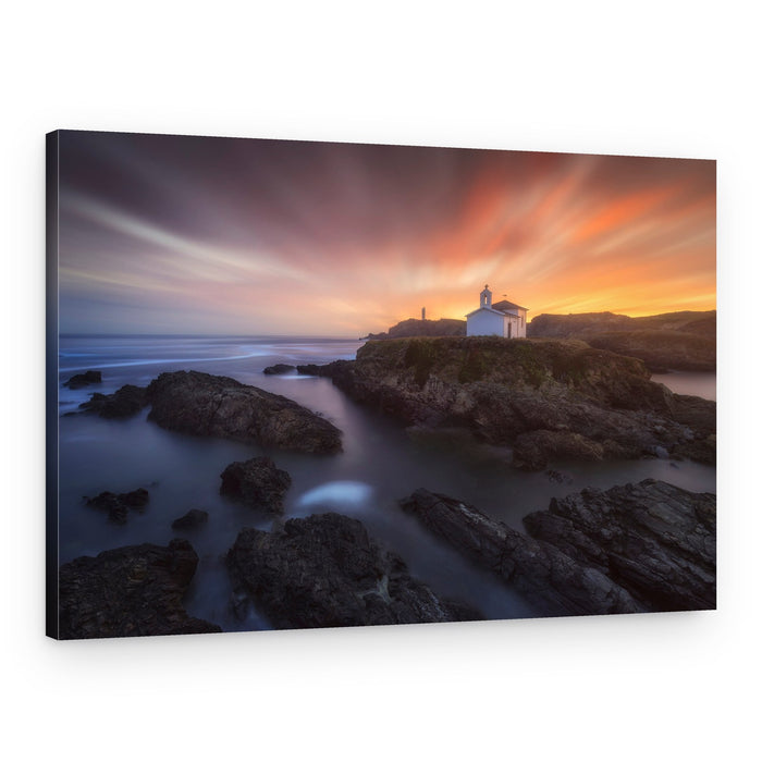 Dramatic Chapel Sunset – Canvas Print