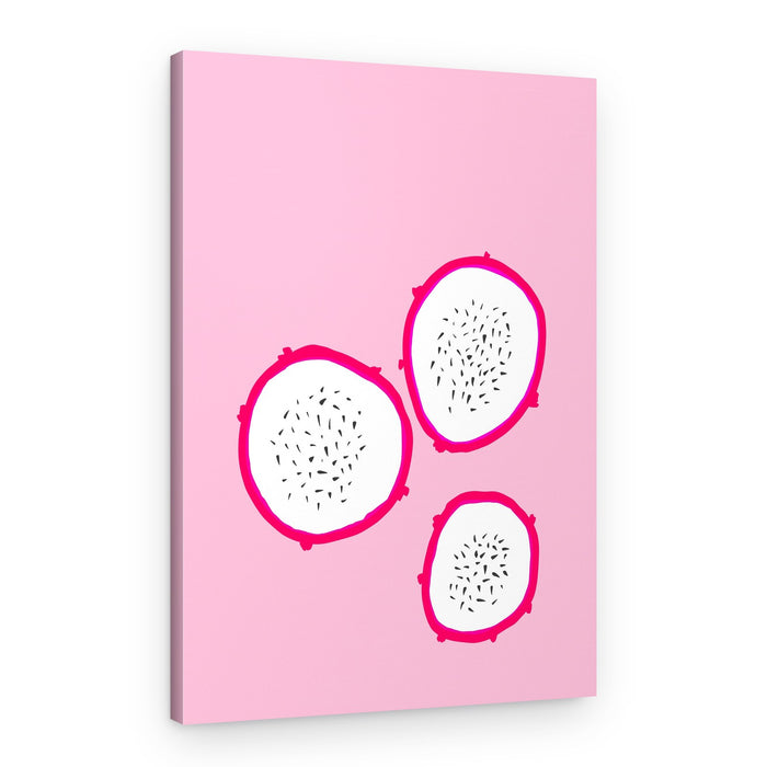 Dragon Fruit Trio – Canvas Print