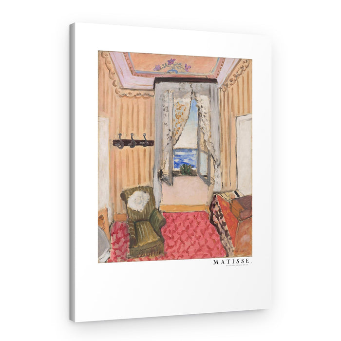 Ma Chambre Au Beau Rivage Boarder – Canvas Print