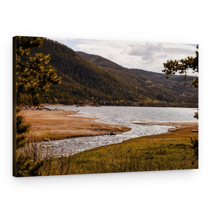 Autumn Mountain Lake – Canvas Print