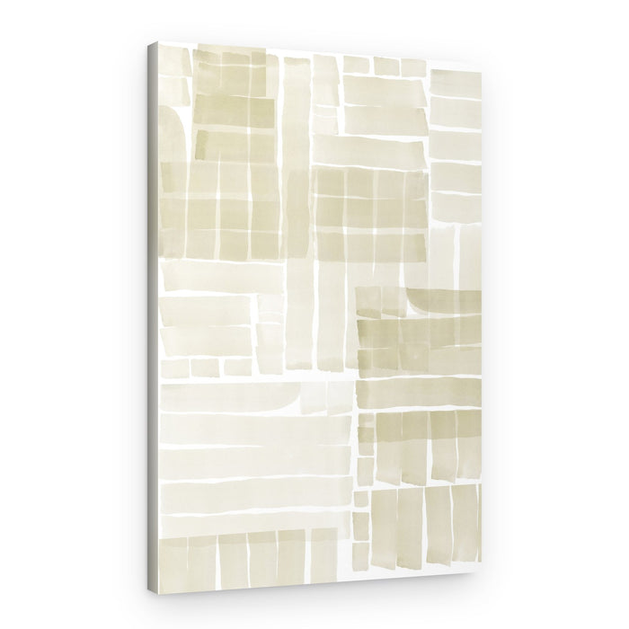Soft Abstract Grid – Canvas Print