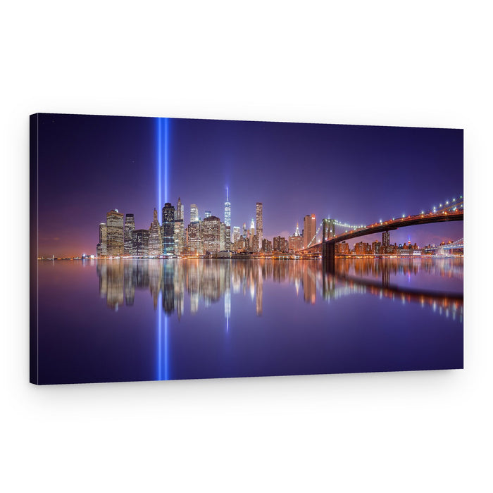 New York City Tribute Night – Canvas Print