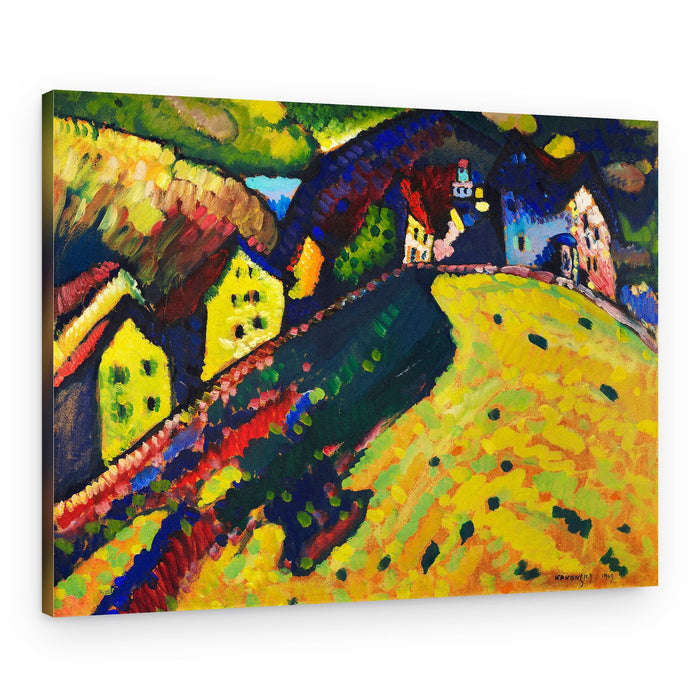 Houses At Murnau (1909) – Canvas Print