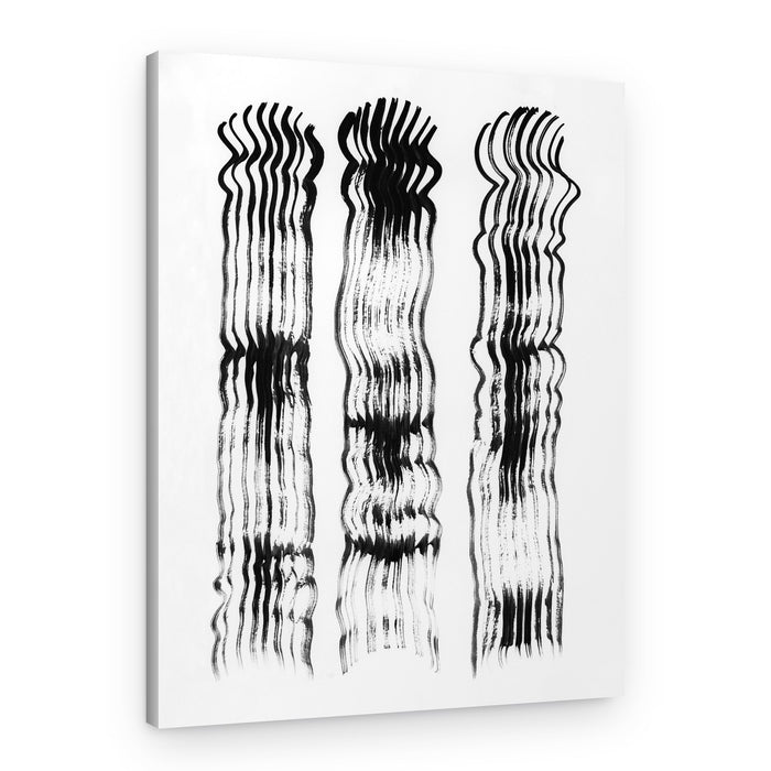 Abstract Wavy Lines – Canvas Print