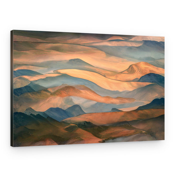Golden Hour Dunes – Canvas Print
