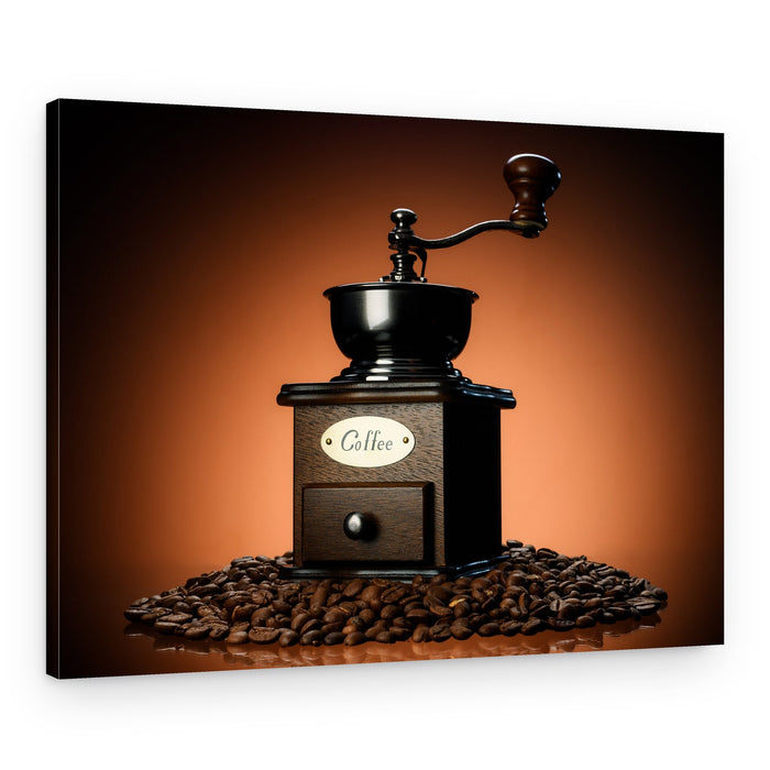Classic Coffee Grind – Canvas Print