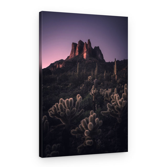 Desert Mountain Twilight – Canvas Print