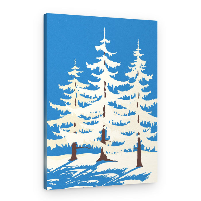 Harz Winter Trees – Canvas Print