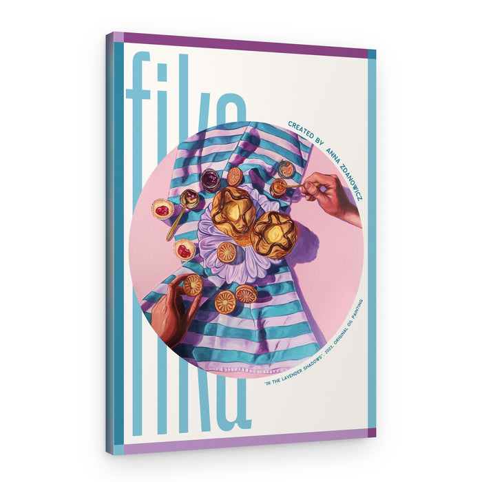Sweet Pastel Desserts – Canvas Print