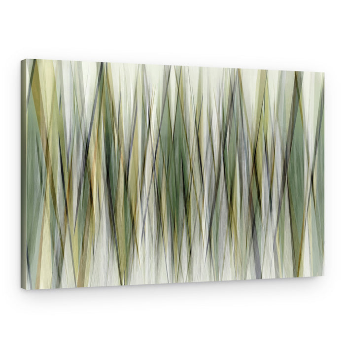 Earthy Geometric Lines – Canvas Print