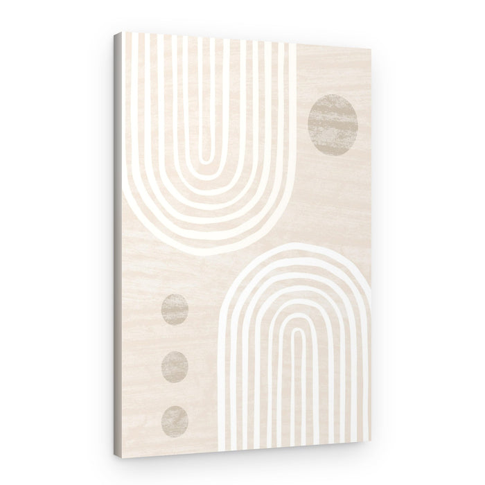 Soft Bohemian Arches – Canvas Print