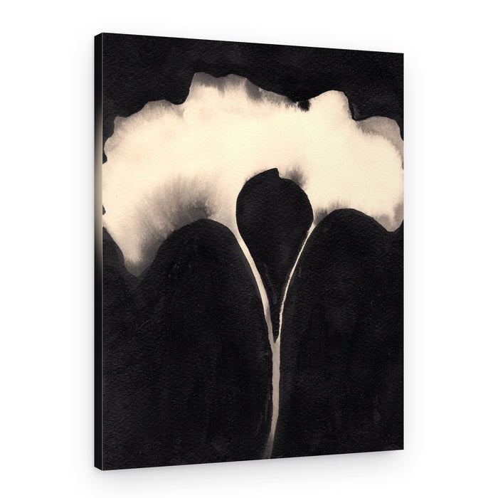 Minimal Ink Bloom – Canvas Print