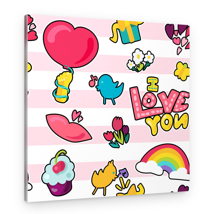 Sweet Love Design – Canvas Print