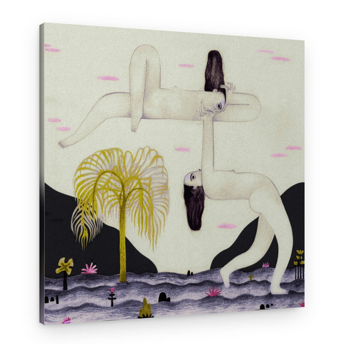 Ethereal Tropical Connection – Canvas Print
