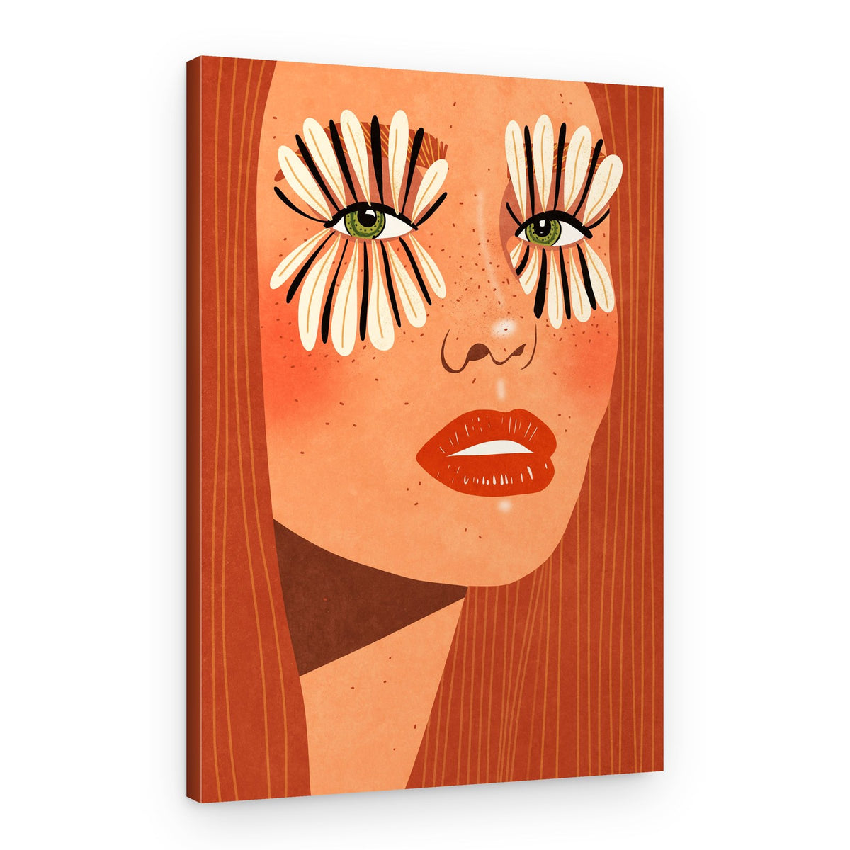 Flower Eyes – Canvas Print