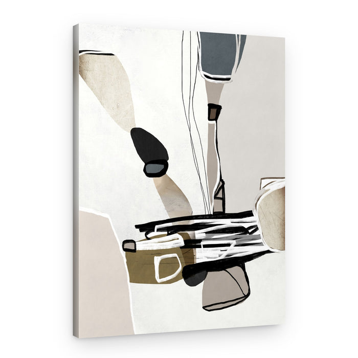 Modern Abstract Shapes – Canvas Print