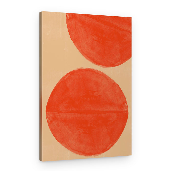 Crimson Echoes – Canvas Print