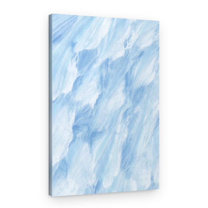 Dreamy Blue Gentle Waves – Canvas Print