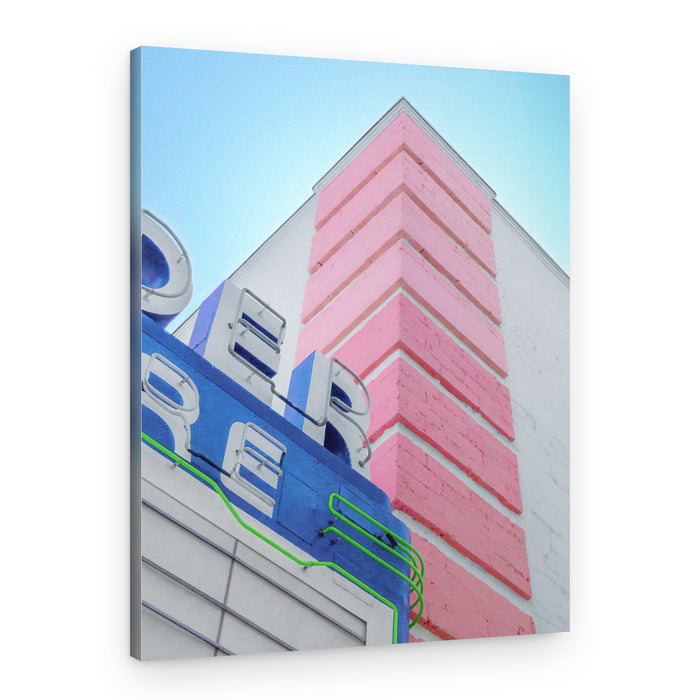 Boulder Theatre Marquee Sign – Canvas Print