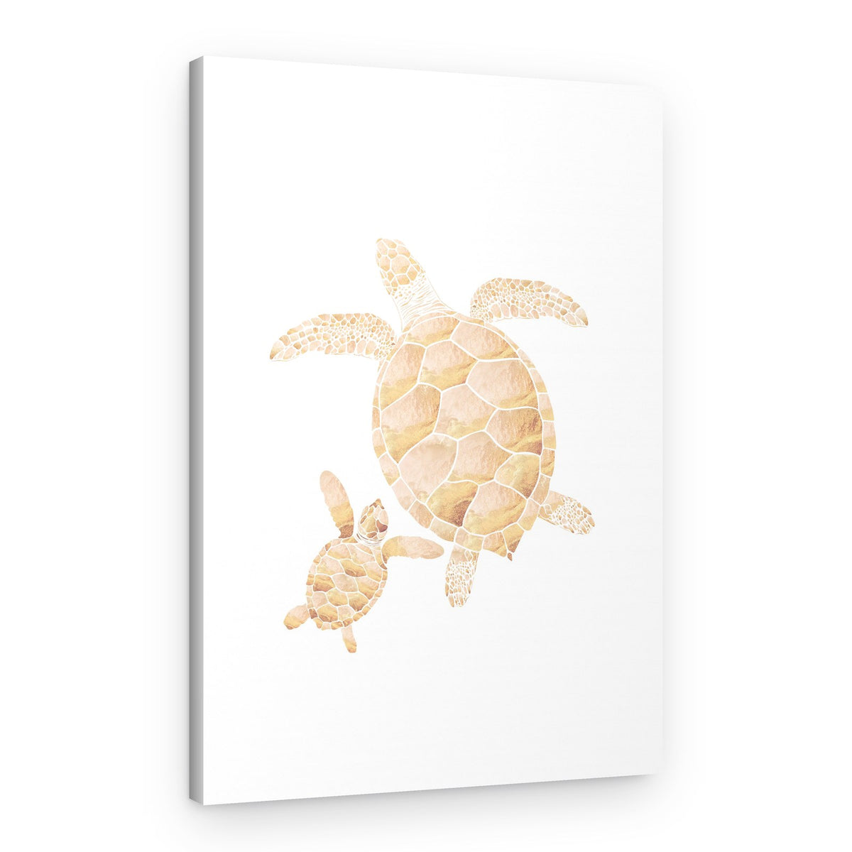 Sea Turtle Family – Canvas Print