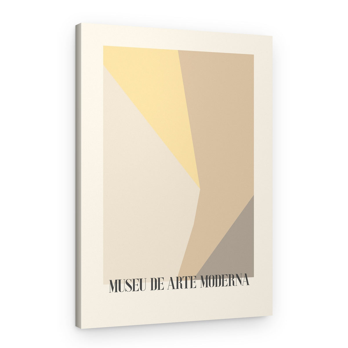 Modern Abstract Geometry – Canvas Print