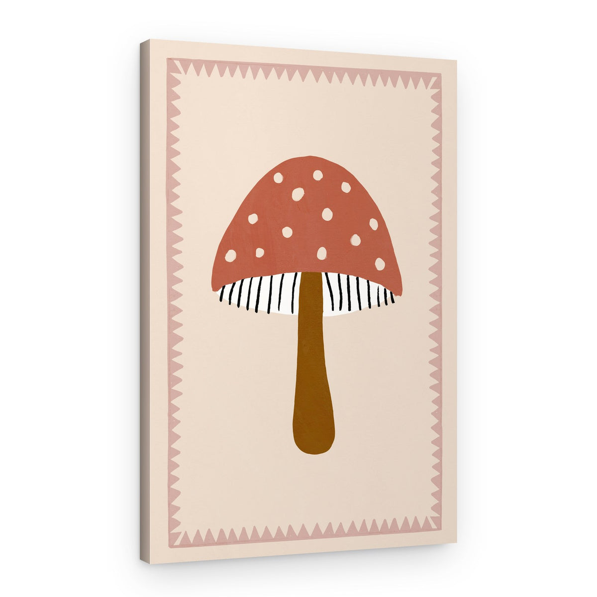 Cute Toadstool – Canvas Print
