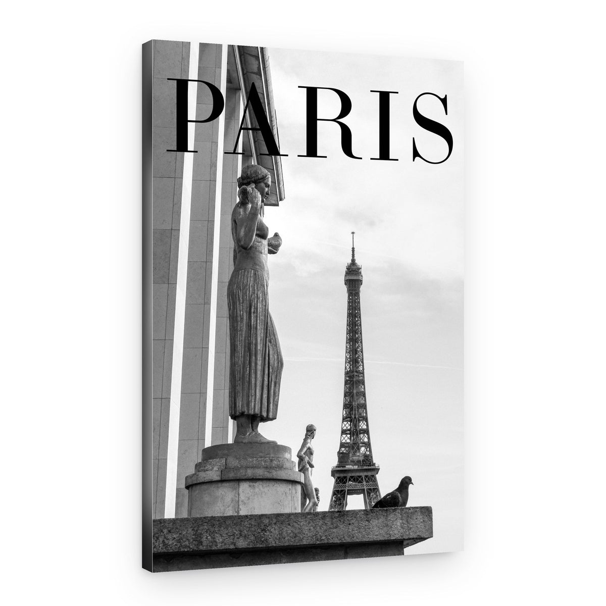 Paris Eiffel Tower View – Canvas Print