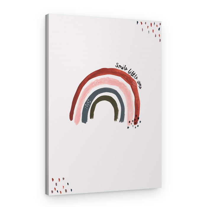 Smile Little One Rainbow – Canvas Print
