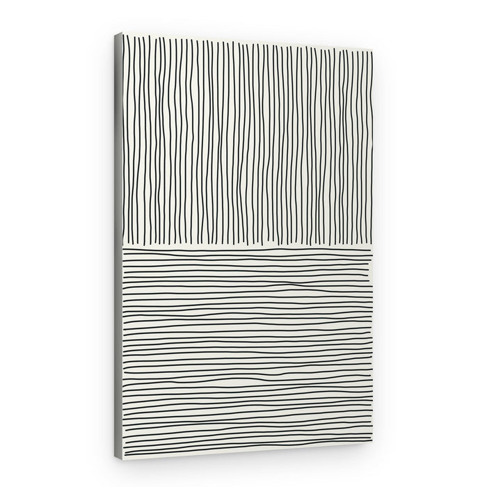 Abstract Line Pattern – Canvas Print