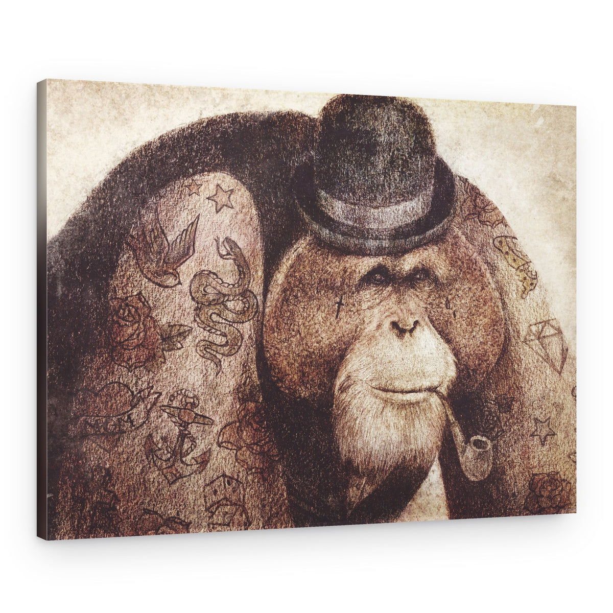 Don't Mess With Bill – Canvas Print