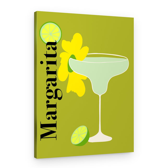 Tropical Margarita Cocktail – Canvas Print