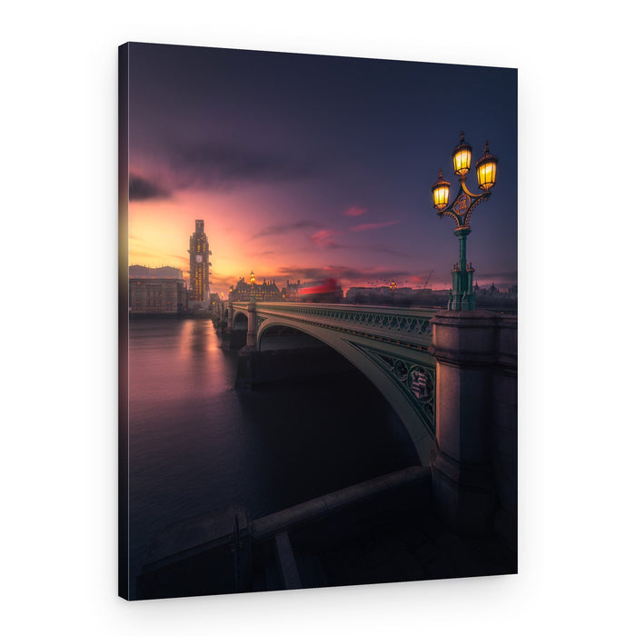 Big Ben Golden Hour – Canvas Print