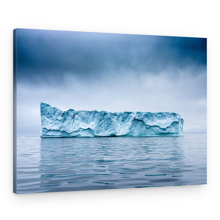 Majestic Blue Iceberg – Canvas Print