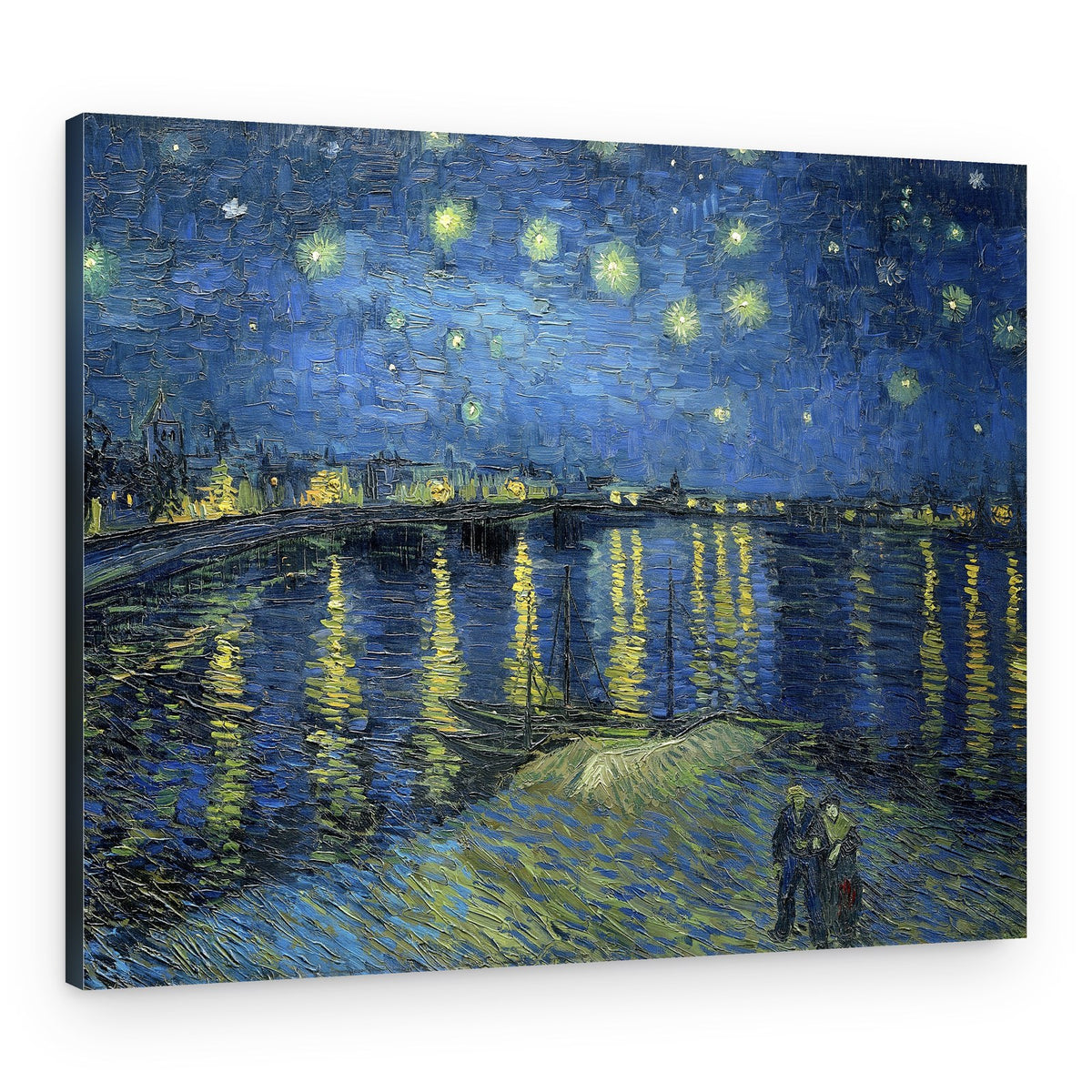 The Starry Night Over The Rhone – Canvas Print
