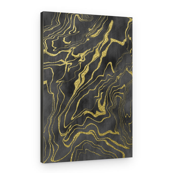 Elegant Gold Marble – Canvas Print