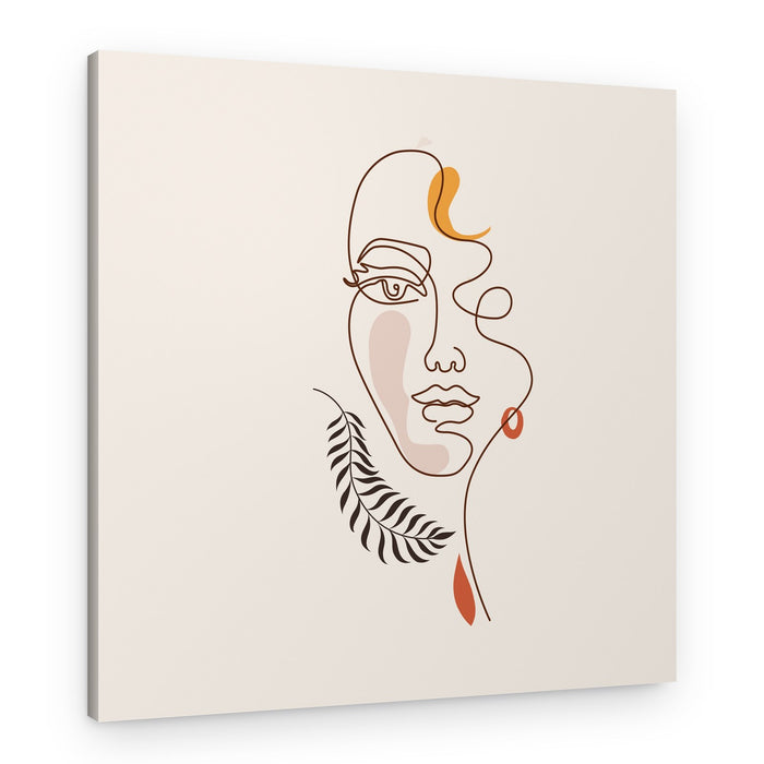 Whimsical Lines – Canvas Print