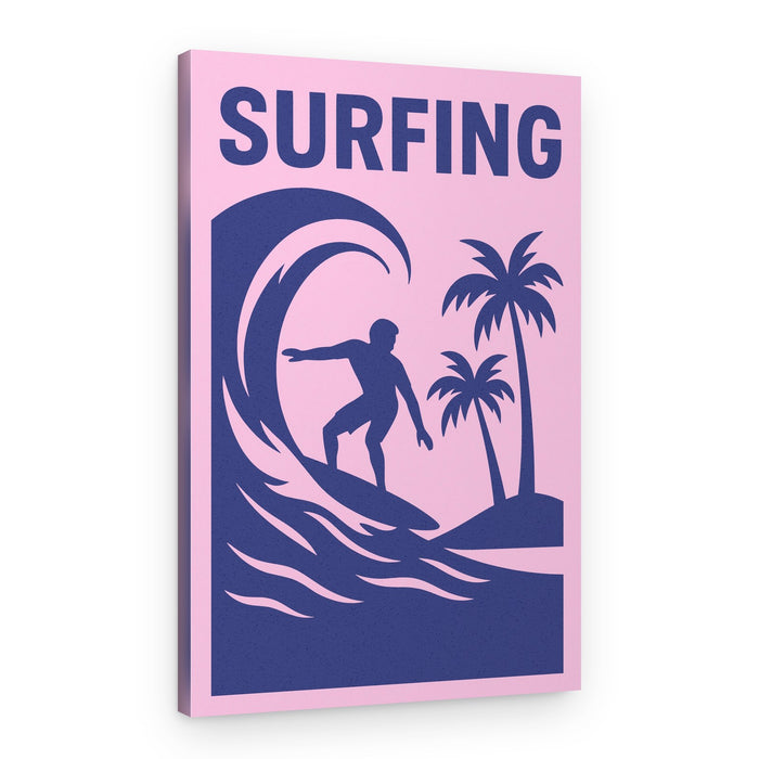 Surfing – Canvas Print