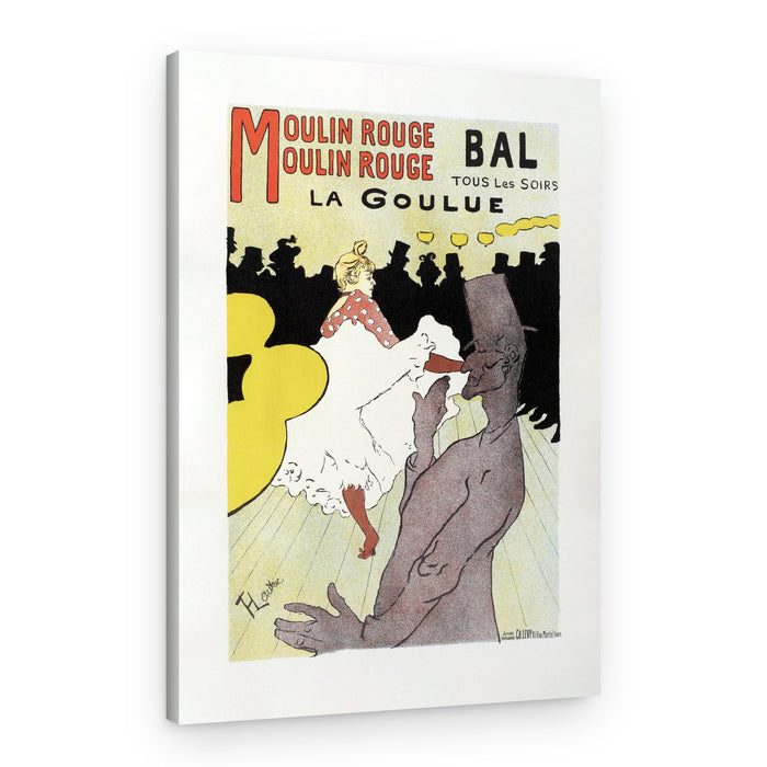 Affiche Pour Le Moulin Rouge la Goulue (1898 – Canvas Print